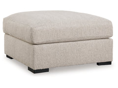 Ballyton Sand Oversized Accent Ottoman - Ornate Home