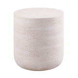 Balma Off-White End Table