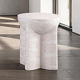 Balma Off-White Side Table