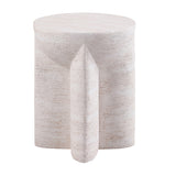 Balma Off-White Side Table