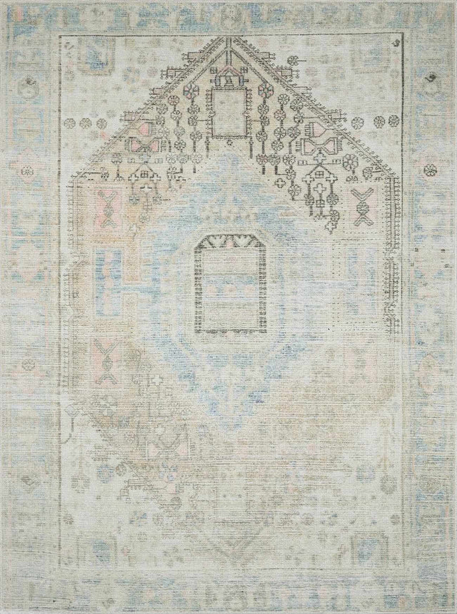 Baloy Vintage Washable Rug - Clearance - Ornate Home