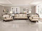 Balthasar Brown Loveseat - Ornate Home