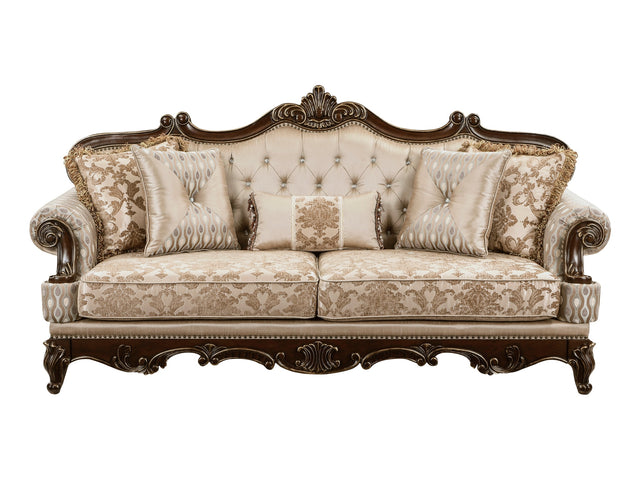 Balthasar Brown Sofa - Ornate Home