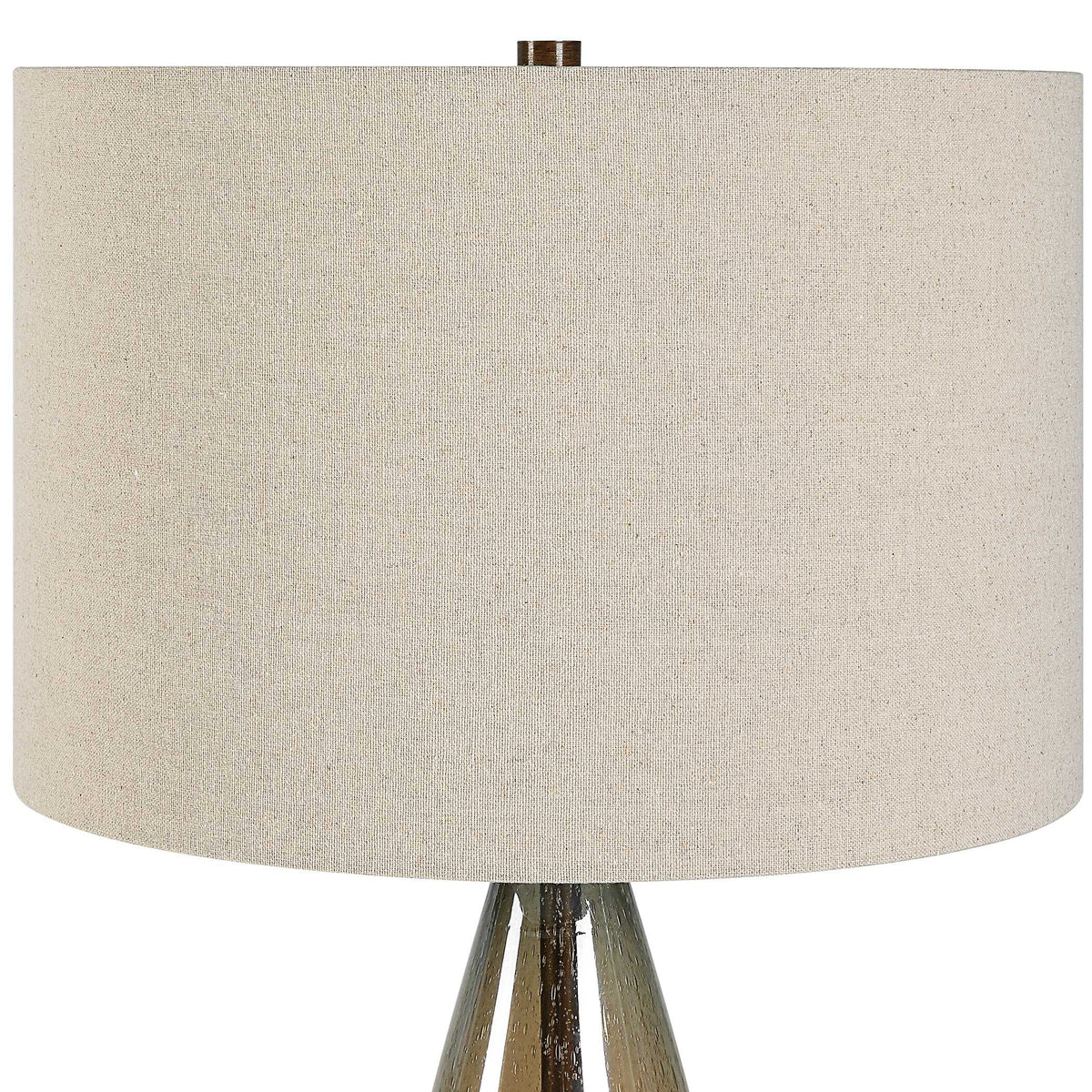 Baltic Bronze/Brown Teardrop Glass Table Lamp - Ornate Home