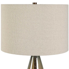 Baltic Bronze/Brown Teardrop Glass Table Lamp - Ornate Home