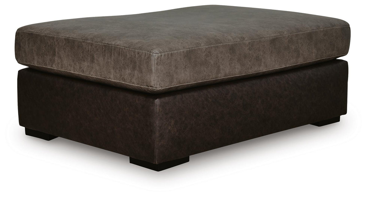 Baltic-Park Fossil Oversized Accent Ottoman (Online Special Price) - Ornate Home