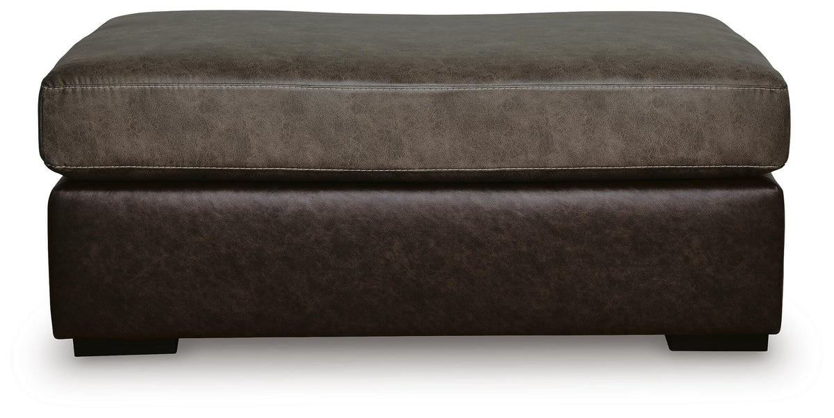 Baltic-Park Fossil Oversized Accent Ottoman (Online Special Price) - Ornate Home