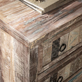 Baltim Butterwood Blend 3 Drawer Cabinet - Ornate Home