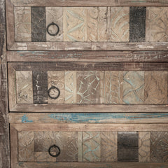 Baltim Butterwood Blend 3 Drawer Cabinet - Ornate Home