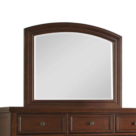 Baltimore Dark Walnut Bedroom Mirror - Ornate Home