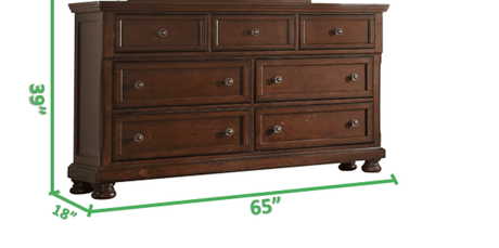 Baltimore Dark Walnut Dresser - Ornate Home