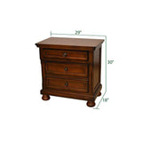 Baltimore Dark Walnut Nightstand - Ornate Home
