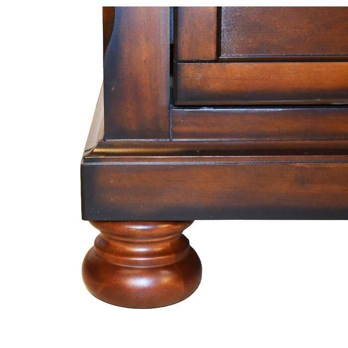 Baltimore Dark Walnut Nightstand - Ornate Home