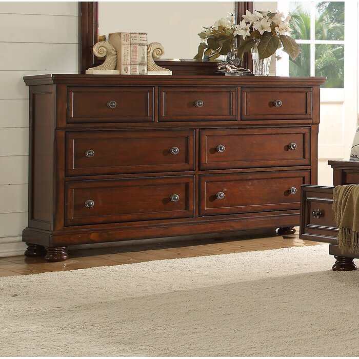 Baltimore Dark Walnut Queen Storage Bedroom Set / 5pc - Ornate Home