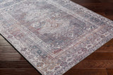 Baltinglass Brown Washable Area Rug - Clearance - Ornate Home
