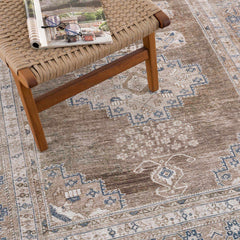 Baltinglass Flat Pile Washable Rug - Ornate Home