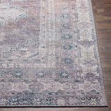 Baltinglass Gray Washable Rug - Clearance - Ornate Home