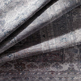 Baltinglass Gray Washable Rug - Clearance - Ornate Home