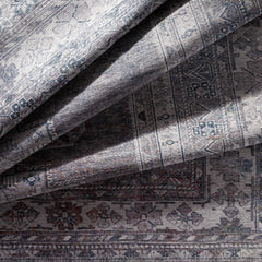 Baltinglass Gray Washable Rug - Clearance - Ornate Home