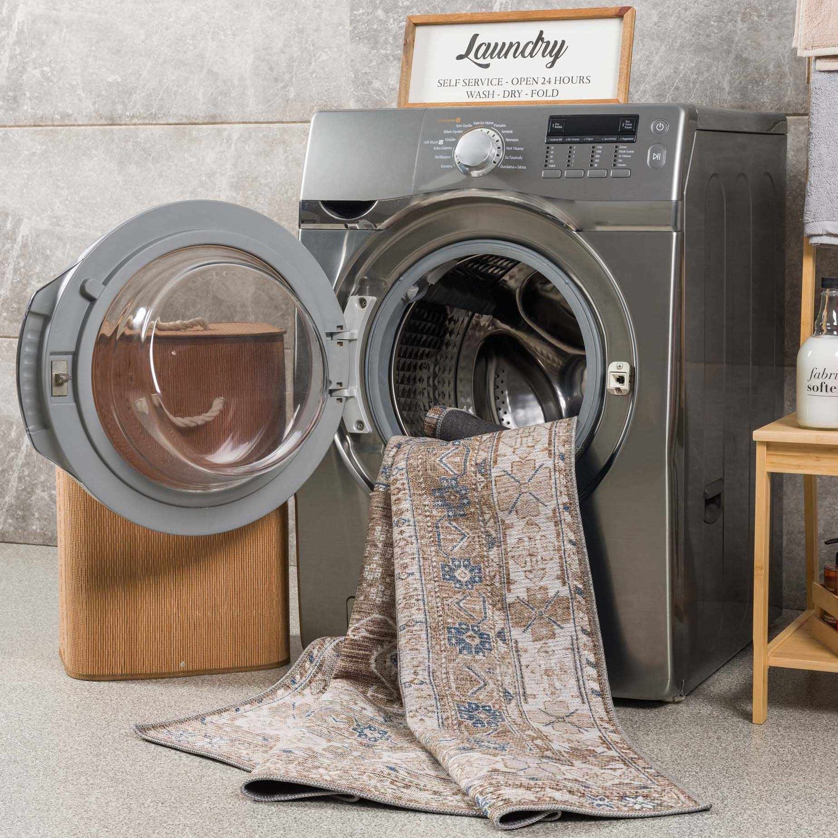 Baltinglass Washable Area Rug - Ornate Home