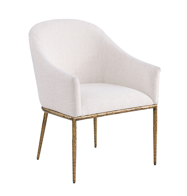 Balvi Matte Gold Arm Chair - Ornate Home