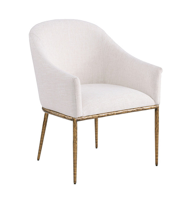 Balvi Matte Gold Arm Chair - Ornate Home