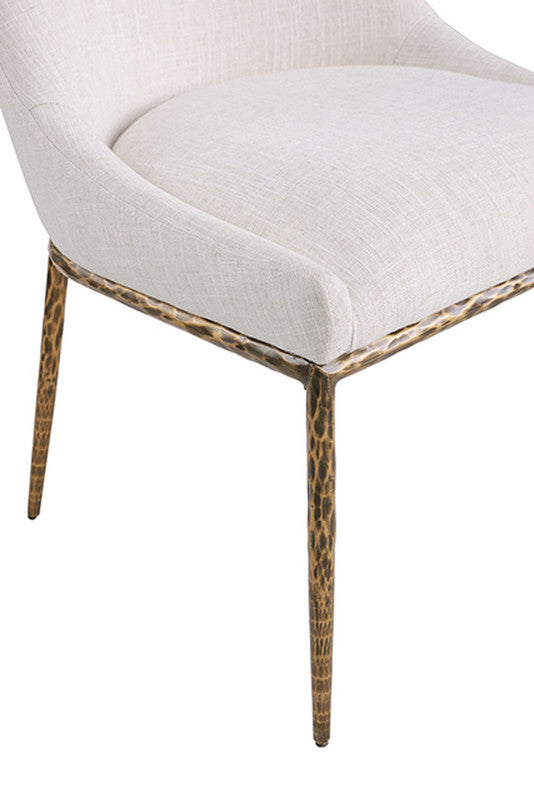 Balvi Matte Gold Arm Chair - Ornate Home