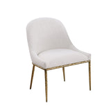 Balvi Matte Gold Side Chair - Ornate Home