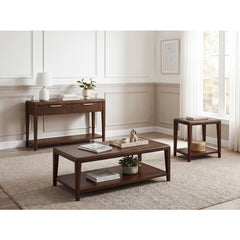 Bancroft Brown End Table - Ornate Home