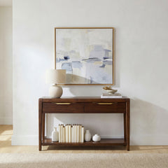 Bancroft Gray Sofa Table - Ornate Home