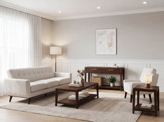 Bancroft Gray Sofa Table - Ornate Home