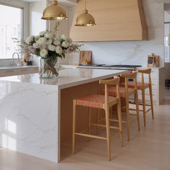 Bandani Tan Counter Stool - Ornate Home