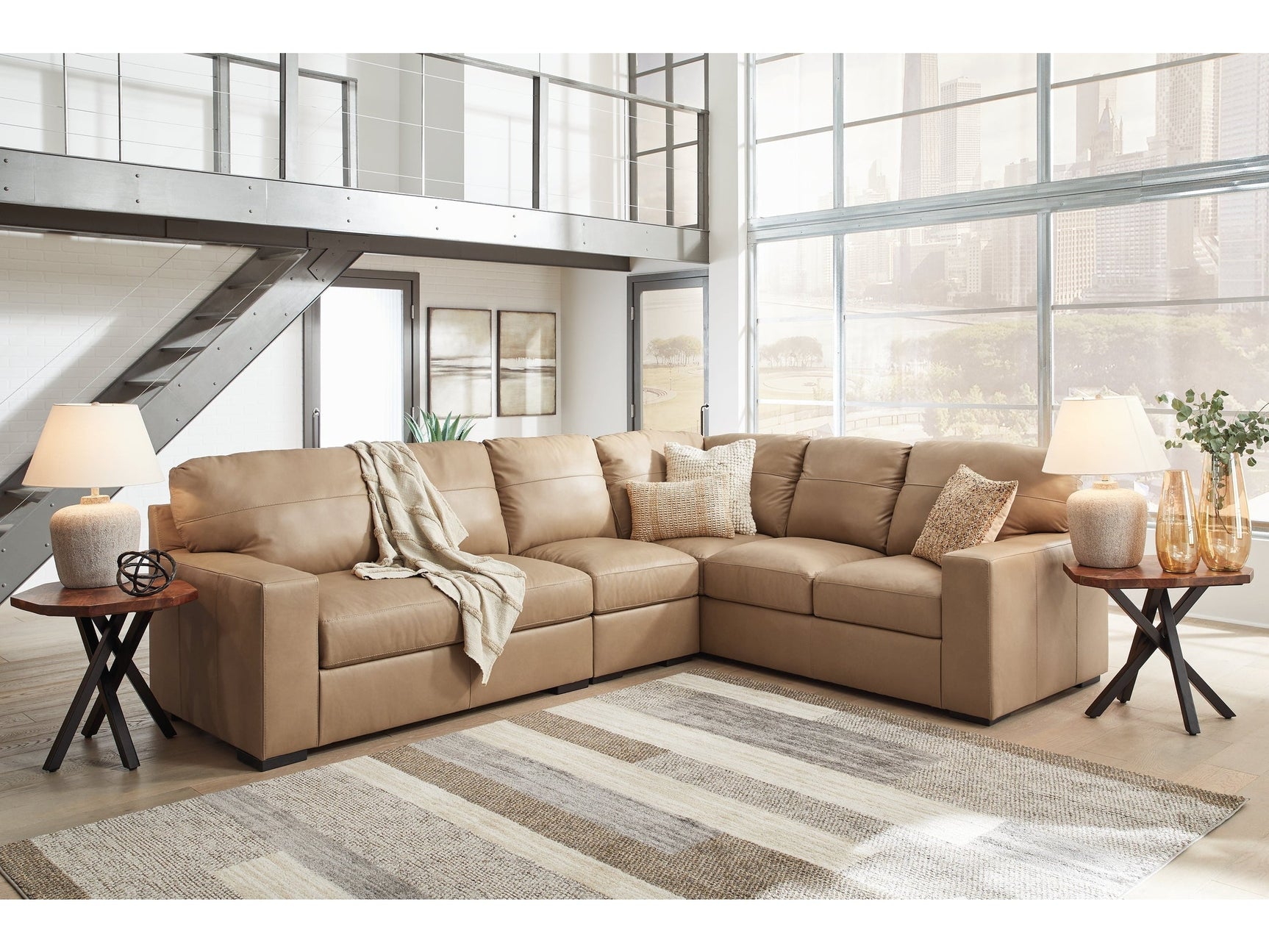 Bandon Toffee 3-Piece Sectional (Online Special Price) - Ornate Home