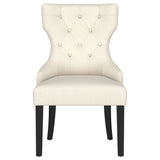Baney Beige / Distressed Black Side Chair - Ornate Home