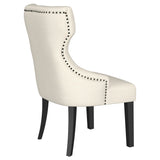 Baney Beige / Distressed Black Side Chair - Ornate Home