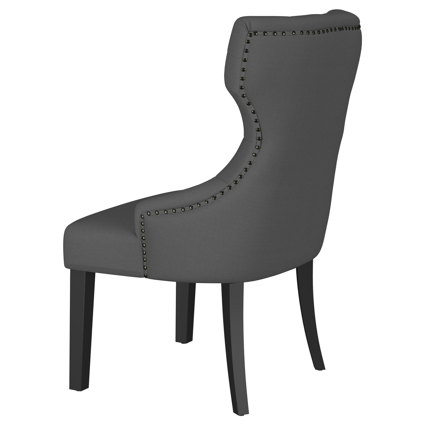 Baney Grey / Distressed Black Side Chair - Ornate Home