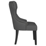 Baney Grey / Distressed Black Side Chair - Ornate Home