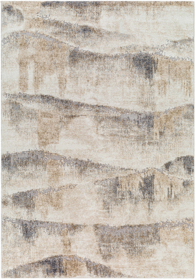 Banji Abstract Waves Area Rug - Ornate Home