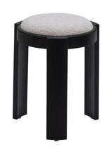 Banjul Misty Gray Ottoman - Ornate Home