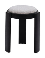 Banjul Misty Gray Ottoman - Ornate Home