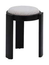 Banjul Misty Gray Ottoman - Ornate Home