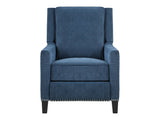 Banks Blue Reclining Chair - Ornate Home