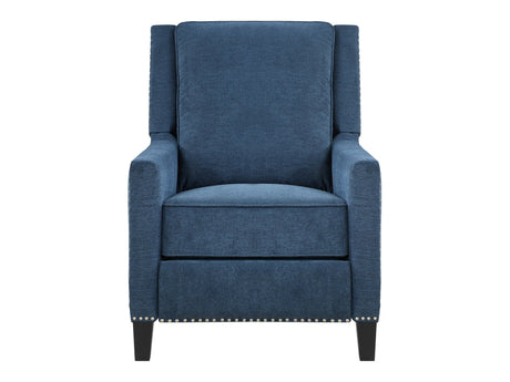 Banks Blue Reclining Chair - Ornate Home