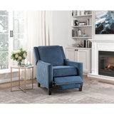 Banks Blue Reclining Chair - Ornate Home