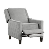 Banks Gray Reclining Chair - Ornate Home