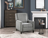 Banks Gray Reclining Chair - Ornate Home