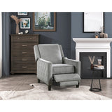 Banks Gray Reclining Chair - Ornate Home