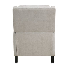 Banks Sand Black Reclining Chair - Ornate Home