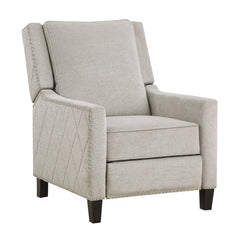 Banks Sand Black Reclining Chair - Ornate Home