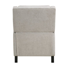 Banks Sand Black Reclining Chair - Ornate Home